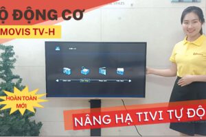 động cơ nâng hạ tủ tivi tự động đẹp